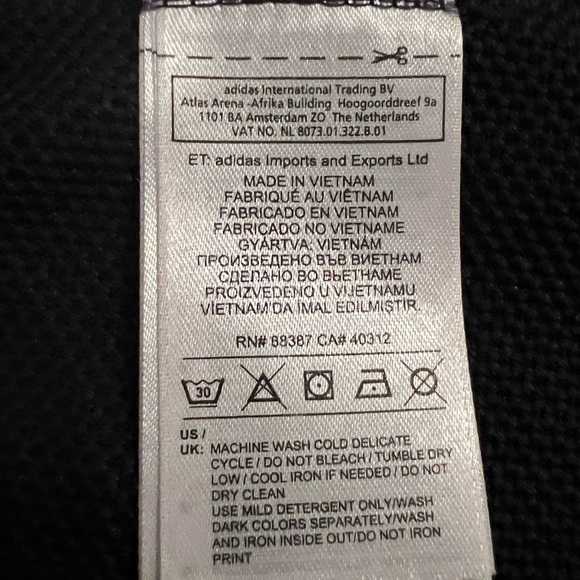 NWOT Adidas Midi Skirt | navy blue | M - Picture 12 of 12